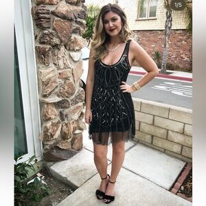 Stunning sequin 20s dress